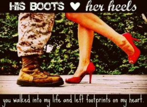Combat boots & heels
