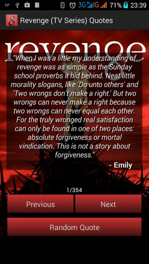 Revenge (TV Series) Quotes