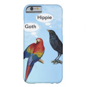 Goth Hippie Funny iPhone 6 case