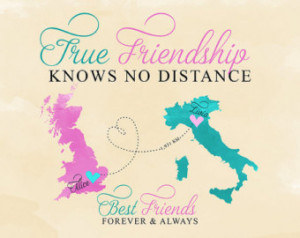 True Friend Quotes Distance. QuotesGram