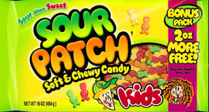 sour patch kids and boys