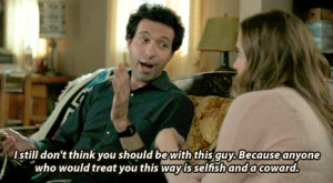 girls one massive character flaw ray marnie gif