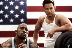 'The Rock' Johnson star in the action, comedy film Pain and Gain ...
