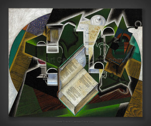 Juan Gris Book Pipe And