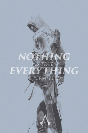 Assassin's Creed Quote Poster: Altair by acTurul