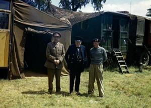 In de Tweede Wereldoorlog met de generaals Brooke en Montgomery