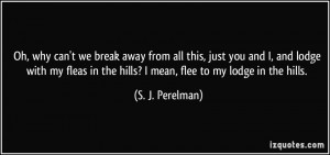 More S. J. Perelman Quotes