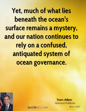Yet, much of what lies beneath the ocean's surface remains a mystery ...