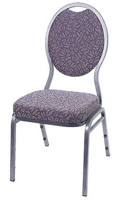 Hourglass Back Banquet Stack Chair