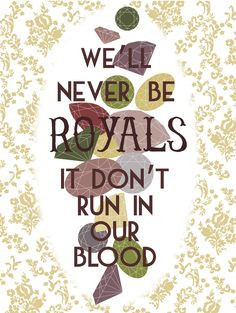 Lorde, Royals. love this song More
