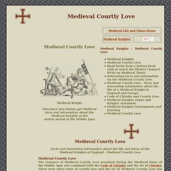 Courtly Love Medieval Times