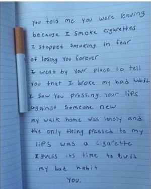 heavenatnight-:You are my bad habit