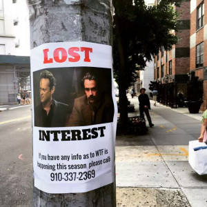 Lost Interest.