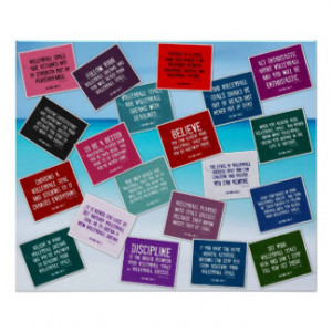 Volleyball Quotes Color Poster