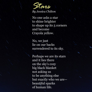 star quotes north she quotesgram sky night poems