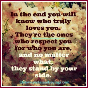 When You Truly Love Someone