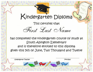 Kindergarten Diplomas. .Pre Kindergarten Graduation Quotes
