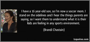 Soccer Teammate Quotes More brandi chastain quotes