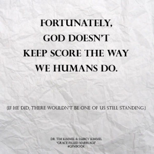 It's a good thing. Stop keeping score.