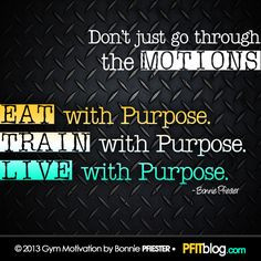 live with purpose More
