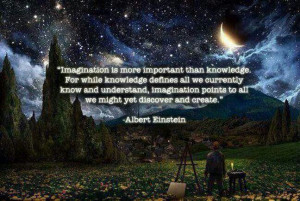 Einstein quotes. Imagination