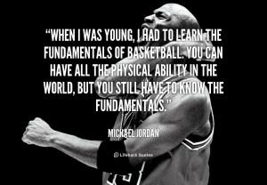 Michael Jordan Quotes About...