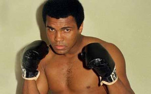 As Muhammad Ali, the former world heavyweight champion, visits the UK ...