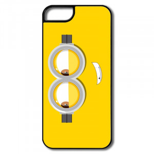 For Iphone 5 Lovely Minion Face School quotes Cover For Iphone 5s ...