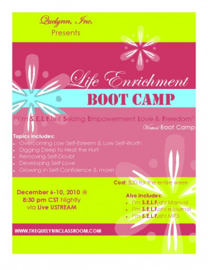 1st Life Enrichment Virtual Boot Camp