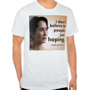 Aung san suu kyi quotes tee shirts