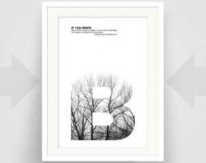 Edgar Rice Burroughs Quote, Fine Ar t Print, Art Poster, Writer Art ...