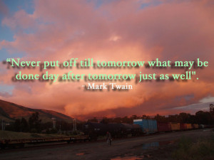 Did you get up and putter around a bit? Thought as much.