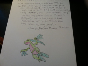Grovyle Quote by Pixiegav