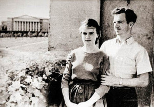Marina Oswald and Lee Harvey Oswald
