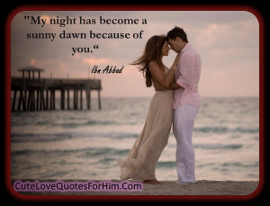 Love Quotes For Him #15