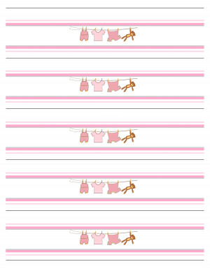 Baby Girl Shower Free Printables - How to Nest for Less™