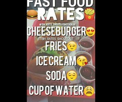 fast food rates by tbh rates shoutout instagram