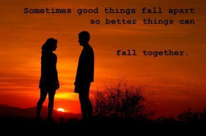 Sometimes Good Things Fall Apart