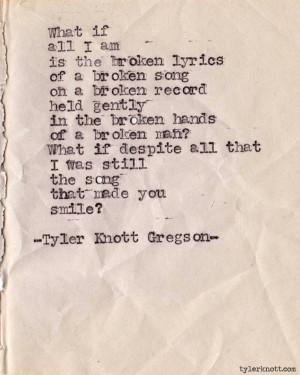 Typewriter Series #326 by Tyler Knott Gregson