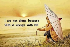 am not alone images quotes free