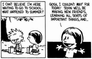 Calvin And Hobbes Quotes On School