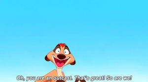 of The Lion King, Timon and Pumbaa were meant to be childhood friends ...