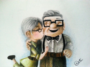 Carl and Ellie (Up) by NicoletheTan