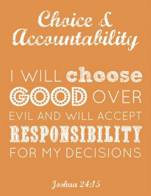 Choice and accountability