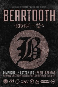 CLOSED] Contest : BEARTOOTH + Dead Harts + Climates – Paris (14.09 ...