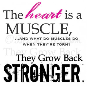 the heart is a muscle and what do muscles do when they are torn they ...
