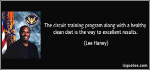 The circuit training program along with a healthy clean diet is the ...