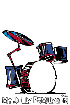Drum Set Drawing