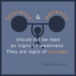 should not be read as signs of weakness. they are signs of strength ...