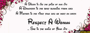 Respect Quotes For Girls respect woman
